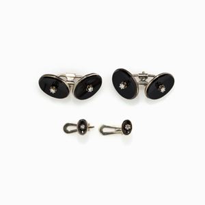 SET DA SPARATO, IN ONICE E DIAMANTI
comp