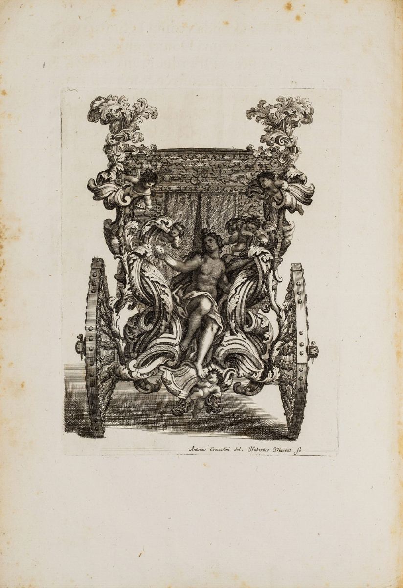 Carrozze - [floriano. Antonio Principe del Liechtenstein] - Breve Descrizzione e Disegni delle Ca...