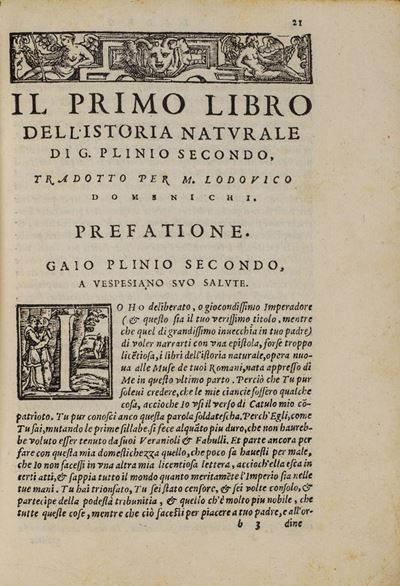 Historia Naturale, Venezia, 1580