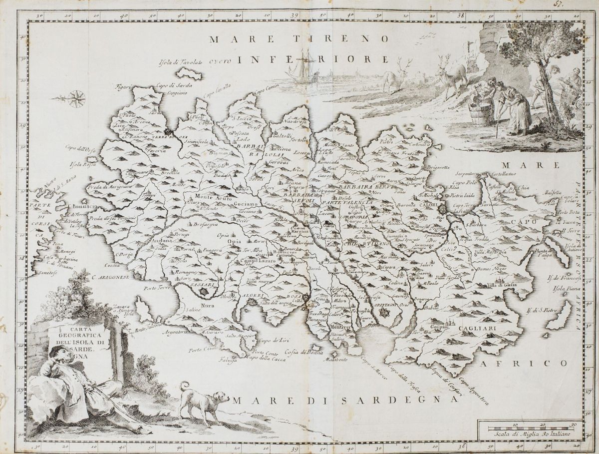 Cartografia - Tirion, Isaac - Albrizzi, Atlante novissimo composto da 77 carte geografiche