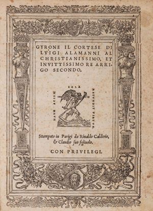 Alamanni, Luigi - Gyrone il cortese