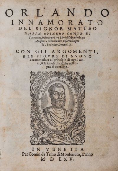Orlando innamorato, Rara edizione del 1565