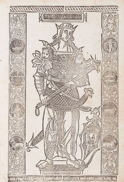 Autore anonimo, Regina Ancroia, poema in ottava rima