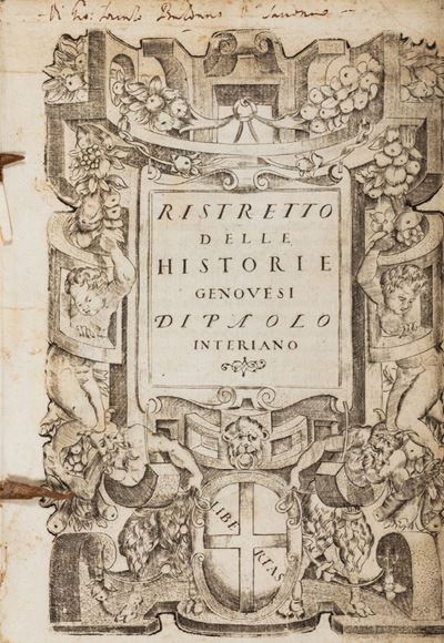 Interiano, Ristretto delle historie genovesi