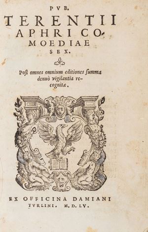 Terenzio, Publio Afro  - Comoediae sex