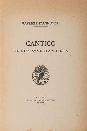 Gabriele D'Annunzio - Cantico per l&#39;ottava della vittoria