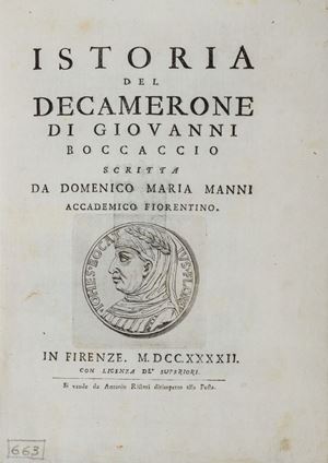 History of the Decameron by Giovanni Boccaccio