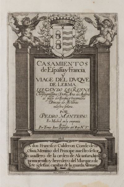 Autore anonimo, Casamientos de Espana y Francia y viaggio del Duque de Lerma con la Reyna Dona An...