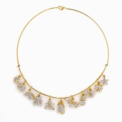 Collana con Charms, Lunati per Knight Fo