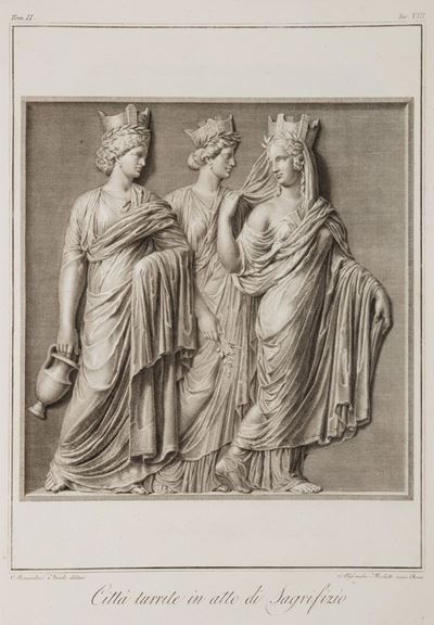 Illustrazioni de' Monumenti scelti Borghesiani già esistenti nella villa sul Pincio, 1821