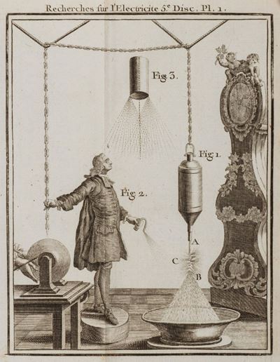 Recherches sur les causes particulieres des phenomenes electriques, 1764