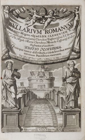 Papato - Cherubini, Laerzio e Cherubini, Angelo - Magnum Bullarium Romanum, a B. Leone Magno usque ad S.D.N. Clementem X