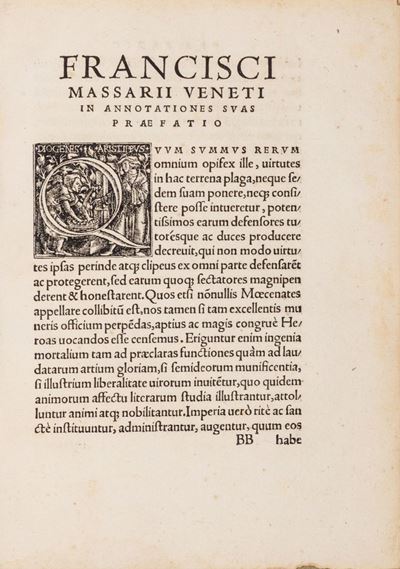 Plinio, In nonum Plinii De naturali historia librum castigationes & annotationes, Prima edizione ...