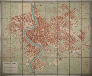 Roma e i suoi dintorni. Arricchita del suo piano regolatore d'ampliamento