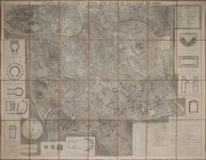Pianta della città di Roma