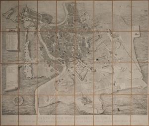 Carta guida monumentale di Roma con i monumenti antichi e moderni della città e la pianta degli altri principali edifici