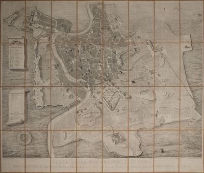 Giovanni Della Longa, Carta guida monumentale di Roma con pianta topografica e monumenti antichi ...