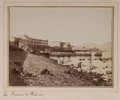 Album in formato 2°, Ricordo di Palermo, 1890