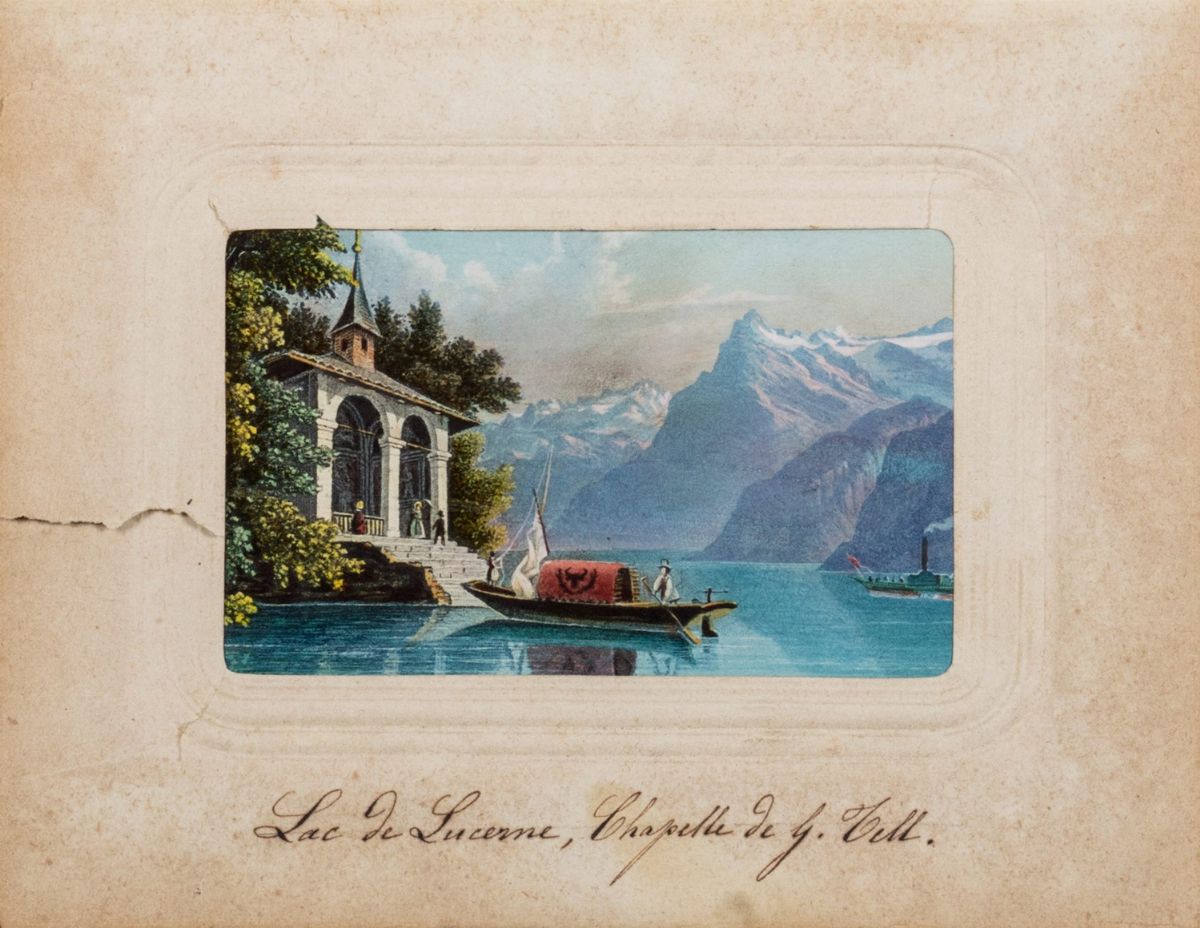 Svizzera – [dikenmann, Johann Rudolf] - Matteo Ricci, Album del viaggio in Svizzera (1865)
