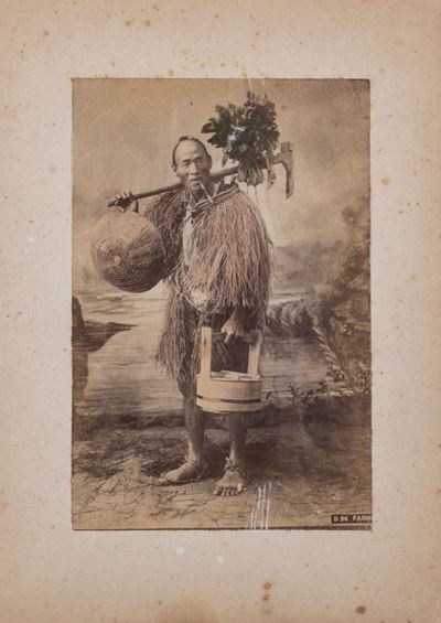 Album a fisarmonica, 40 stampe colorate a mano, 1895