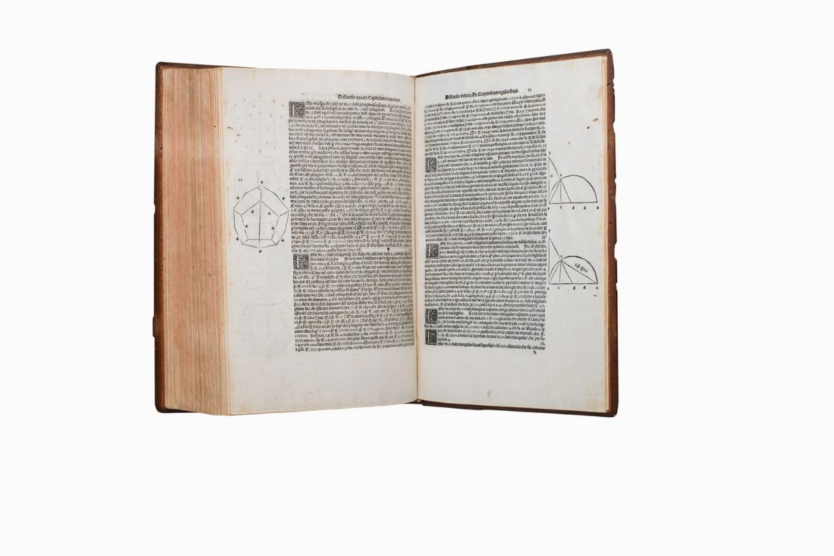 Luca Pacioli - Suma de Arithmetica Geometria Proportioni & Proportionalita, Prima edizione, Venez...