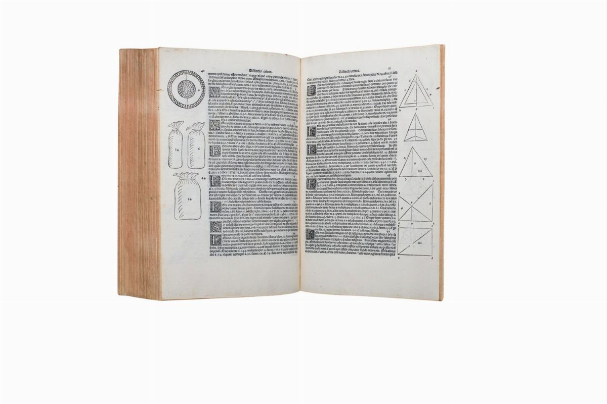 Luca Pacioli - Suma de Arithmetica Geometria Proportioni & Proportionalita, Prima edizione, Venez...
