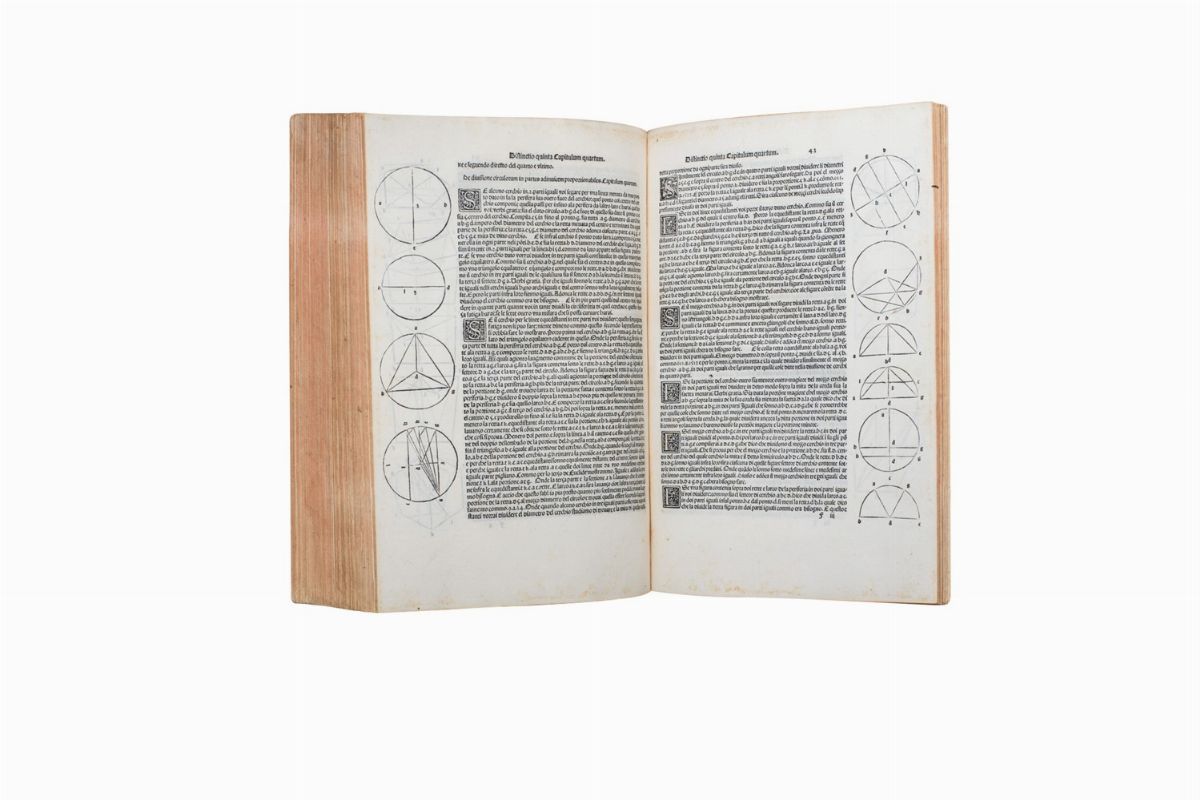 Luca Pacioli - Suma de Arithmetica Geometria Proportioni & Proportionalita, Prima edizione, Venez...
