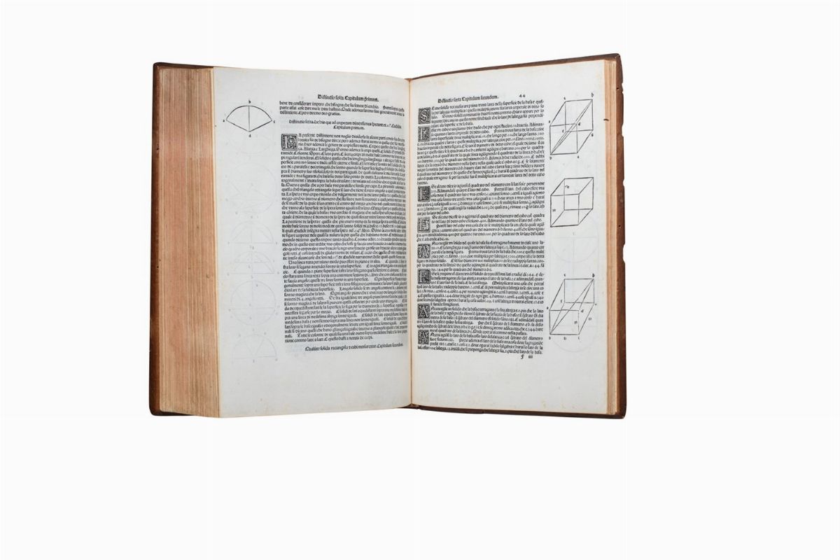 Luca Pacioli - Suma de Arithmetica Geometria Proportioni & Proportionalita, Prima edizione, Venez...
