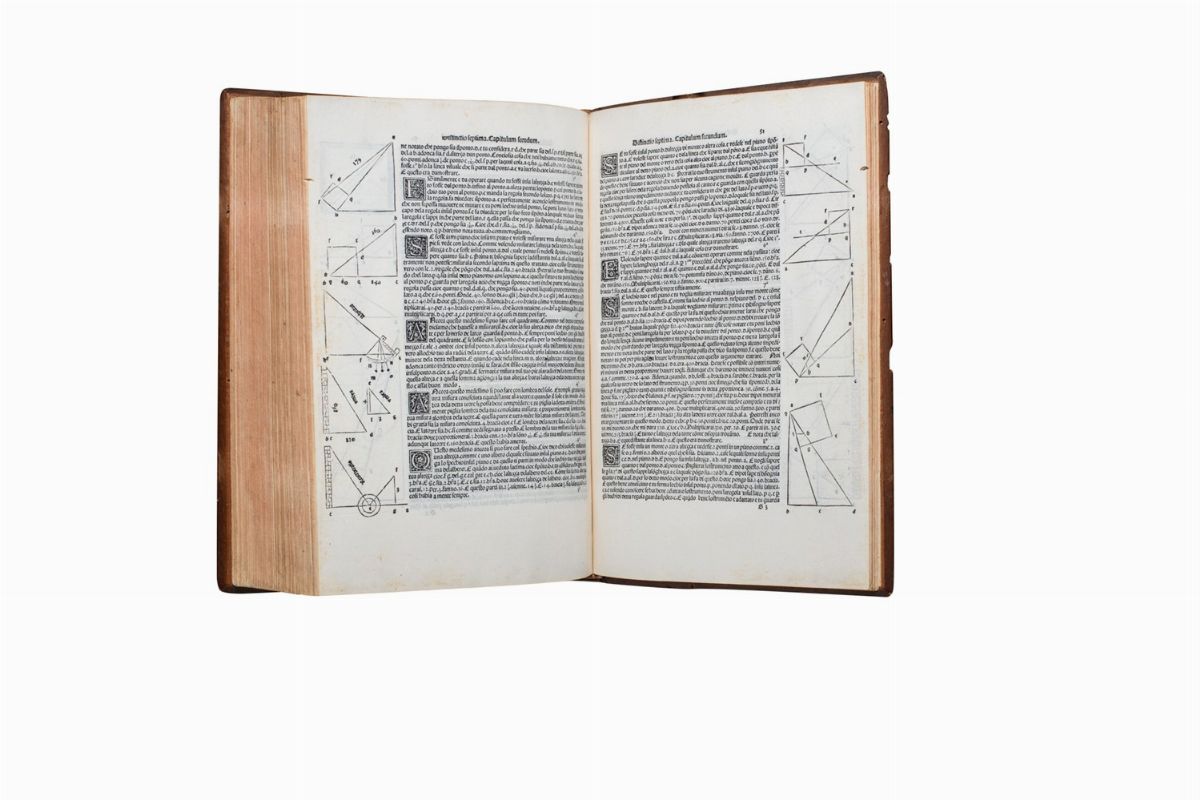 Luca Pacioli - Suma de Arithmetica Geometria Proportioni & Proportionalita, Prima edizione, Venez...