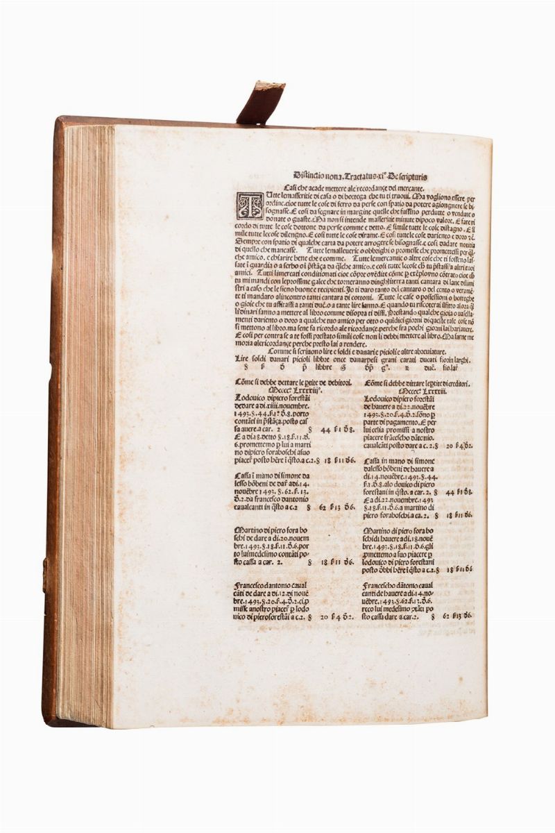 Luca Pacioli - Suma de Arithmetica Geometria Proportioni & Proportionalita, Prima edizione, Venez...
