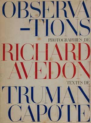 Observations photographies de Richard Avedon