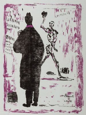 Gerundio. Testi di Dino Buzzati. Silk screen di Salvatore Fiume