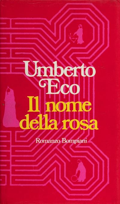 Umberto Eco, Il nome della rosa - Prima edizione