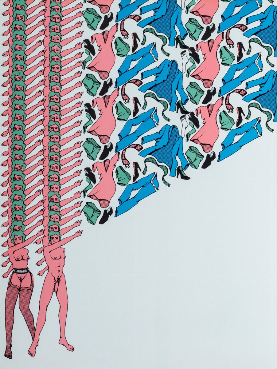 Pop Art - Bayrle Thomas - Thomas Bayrle, Fuer im Weizen, Edizione originale con dedica manoscritt...