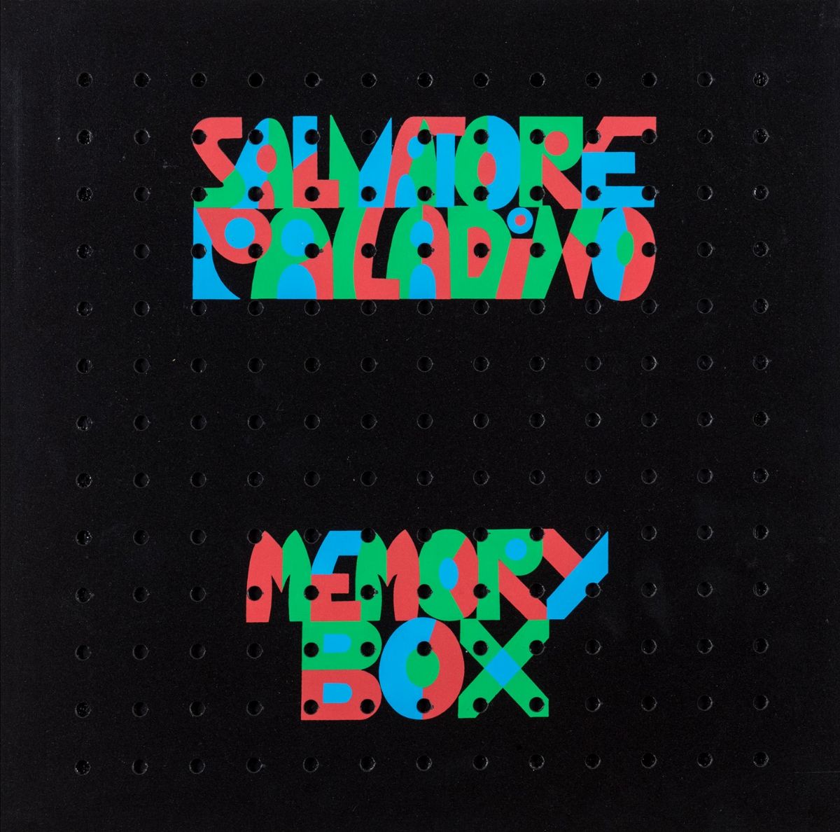 Paladino, Salvatore - Dorfles, Gillo - Sanguineti Edoardo - Tola, Luigi - Sanguineti, MEMORY BOX ...