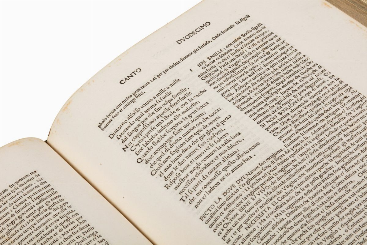 Comento di Christophoro Landino sopra la Comedia di Dante Alighieri, 1481