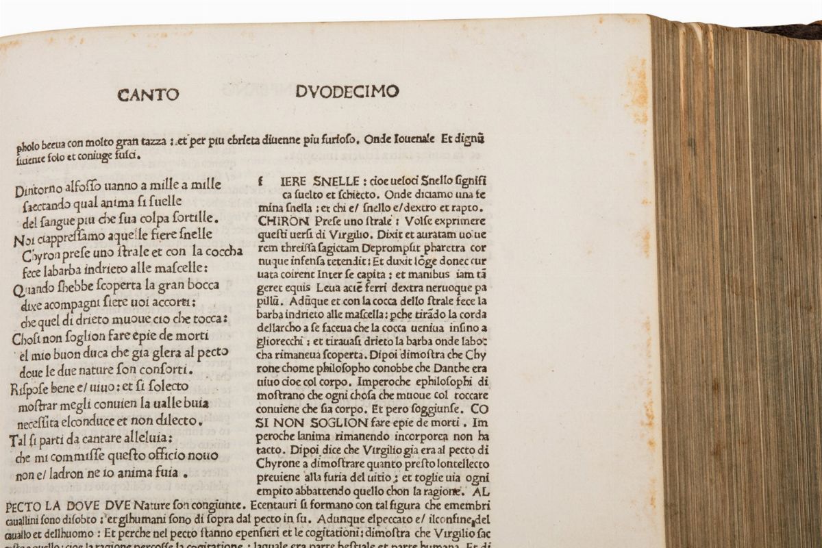 Comento di Christophoro Landino sopra la Comedia di Dante Alighieri, 1481