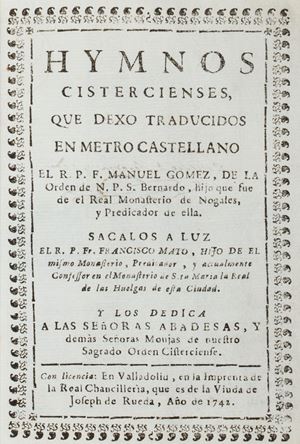 Hymnos Cistercienses [...]