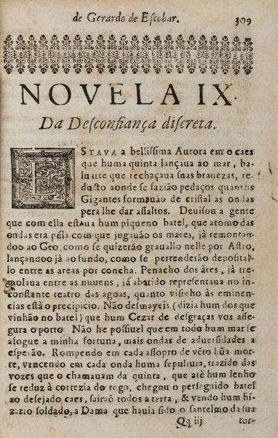 Doze novelas, rara edizione del 1674