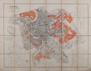 Roma e i suoi dintorni arricchita del suo piano regolatore