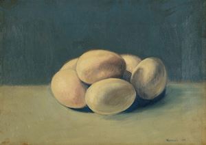 Still life with eggs