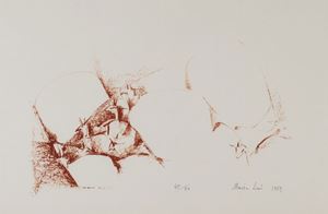 Paesaggio con pecore