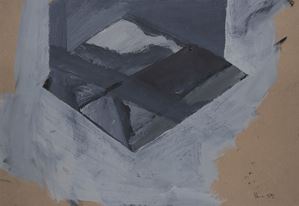 Senza titolo, 1965
Tecnica mista su cart