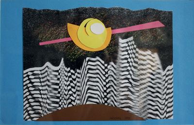 Senza titolo (1991), collage