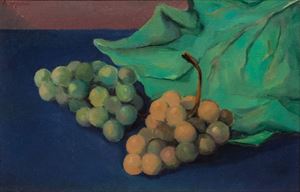 Still life with grapes