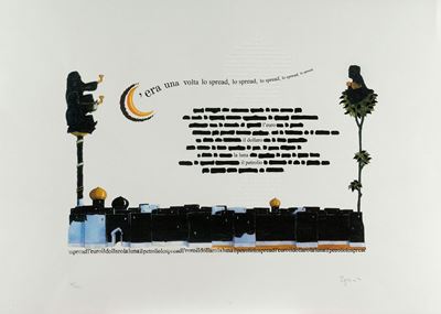 C'era una volta lo spread, 2012 - Impressione Platter Ultra Chrome K3