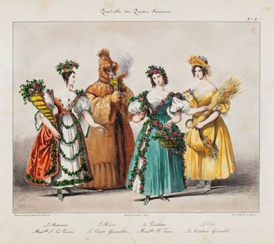 Souvenirs du bal costumé donné par le Chevalier A. Foster