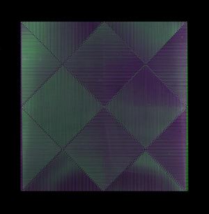 Grafica cinetica, 1972
Serigrafia su car