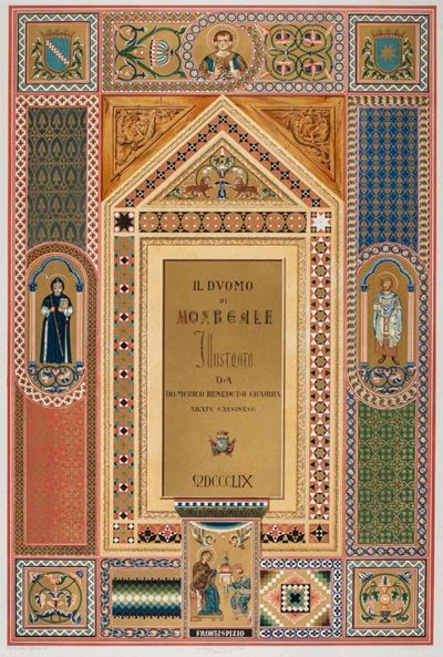Il Duomo di Monreale - Edizione del 1859 con incisioni di Georg Frauenfelder