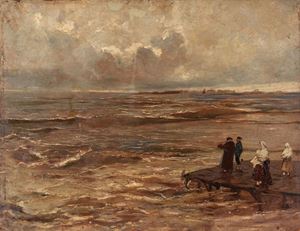 At the Porto San Felice near Chioggia